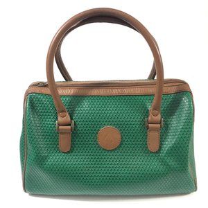 FIRM $ Vintage Liz Claiborne Green Satchel Handbag